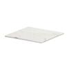Cal-Mil 24408-8-81 8in x 8in x 0.75"H White Marble Melamine Tray - 6 Each 
