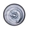 Mikasa Hospitality 2446-43 Ardacam Asos Black Glass 11in Dia. Footed Plate - 6 Each 