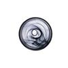 Mikasa Hospitality 2448-43 Ardacam Asos Black Glass 7.3in Dia. Plate - 2dz 