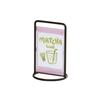 Cal-Mil 25203-46-13 Logan 4.5in Dia. x 7.25"H Countertop Sign Holder - 6 Each 
