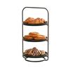Cal-Mil 25204-10-13 Logan 11.75in Dia. x 21"H Wire 3-Tier Display Stand 