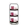 Cal-Mil 25204-8-13 Logan 9.25in Dia. x 21"H Wire 3-Tier Display Stand 