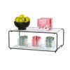 Cal-Mil 25208-1220-13 Logan 15.75inx 11.5in x 9.25"H Wire 2-Tier Display Stand 