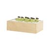 Cal-Mil 25212-12-93 Logan 21.25in x 13.25in x 7.25"H Polycarbonate Ice Display 