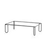 Cal-Mil 25216-6-13 Logan 12in x 20in x 6"H Modular Black Display Riser Frame 