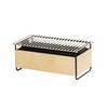 Cal-Mil 25227-93 Logan 19.75in x 10in x 7.5"H Wood Chafing Dish 