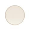 Cal-Mil 26105-10-103 Arista 10in Dia. Matte Ivory Melamine Plate - 6 Each 