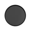 Cal-Mil 26105-10-13 Arista 10in Dia. Matte Black Melamine Plate - 6 Each 
