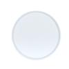 Cal-Mil 26105-8-15 Arista 8in Dia. Matte White Melamine Plate - 6 Each 