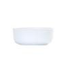 Cal-Mil 26106-5-15 Arista 5.25in Dia. x 2"H Matte White Melamine 16oz Bowl 