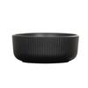 Cal-Mil 26106-6-13 Arista 6.25in Dia. x 2.5"H Matte Black Melamine 30oz Bowl 