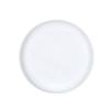 Cal-Mil 26121-14-15 Isla 14in Dia. Matte White Melamine Wide Rim Plate - 6 Each 