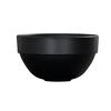 Cal-Mil 26122-6-13 Isla 5"Dia.x 2.7"H Matte Black Melamine 30oz Wide Rim Bowl 
