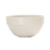 Cal-Mil 26122-6-133 Isla 5"Dia.x 2.7"H Matte Ivory Melamine 30oz Wide Rim Bowl 