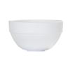 Cal-Mil 26122-7-15 Isla 7in Dia. x 3.5"H Matte White Melamine 48oz Bowl 