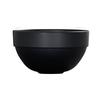 Cal-Mil 26122-8-13 Isla 8in Dia. x 4.5"H Matte Black Melamine 72oz Bowl 