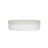 Cal-Mil 26131-8-138 Sorelle 6in Dia. Two-Tone Melamine Raised Rim Plate - 6 Each 