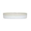 Cal-Mil 26131-8-139 Sorelle 8in Dia. Two-Tone Melamine Raised Rim Plate - 6 Each 