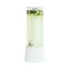 Cal-Mil 26135-3-15 Logan 8.1inx 9.75in White Melamine 3gl Beverage Dispenser 