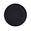 Cal-Mil 26143-10-13 Cove 10in Dia. Matte Black Melamine Plate - 6 Each 