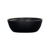 Cal-Mil 26144-8-13 Cove 8in Dia. x 2.75"H Matte Black Melamine 48oz Bowl 