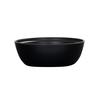 Cal-Mil 26144-9-13 Cove 9in Dia. x 3"H Matte Black Melamine 72oz Bowl 