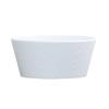 Cal-Mil 26151-5-15 Selene 5in Dia. x 2.25"H Glossy White Melamine 16oz Bowl 