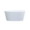 Cal-Mil 26151-6-15 Selene 6.25in Dia. x 2.75"H Glossy White Melamine 30oz Bowl 