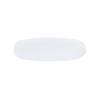 Cal-Mil 26152-618-15 Selene 6in x 18in x 1"H Glossy White Melamine Platter - 6 Each 