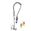 Fisher 27490 4in Backsplash Mount with Spring Style Pre-Rinse Assembly 