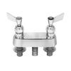 Fisher 2805-CV 4in Deck-Mount Control Valve with Check Stems & 1/2in Inlets 