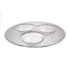 Mikasa Hospitality 2849-1 Ardacam Clear Glass 11.8in Dia. Serving Plate - 10 Each 