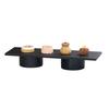 Cal-Mil 28518-238-96 Midnight Bamboo 7.75in x 23.5in x 0.5"H Display Shelf - 3 Each 