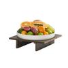 Cal-Mil 28601-3-140 Vista 12in x 12in x 3"H Mocha Display Riser 