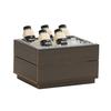 Cal-Mil 28602-10-140 Vista 13.5in x 11in x 8"H Mocha Ice Display 