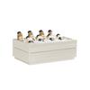 Cal-Mil 28602-12-141 Vista 21.5in x 12.5in x 8.75"H Coastal Ice Display 