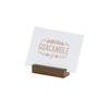 Cal-Mil 28613-140 Vista 2.5in x 0.75in x 0.5"H Mocha Card Holder - 6 Each 