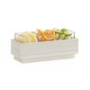 Cal-Mil 28616-141 Vista 13in x 5.5in x 4.5"H Coastal Condiment Organizer 