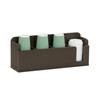Cal-Mil 28618-140 Vista 20in x 8in x 6"H Mocha Cup & Lid Organizer 