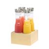 Cal-Mil 28623-93 Logan 9.5in x 9.5in x 5"H Ice & Beverage Display Stand 