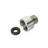 Fisher 2913-3406 3/4-14 Female x 3/8in Male Stainless Steel Adapter 