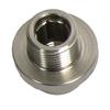 Fisher 2955-3400 Chrome 1/4in Female x 3/8in Male Spray Head Adapter 