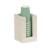 Cal-Mil 298-141 Vista 5in x 5in x 8.5"H Coastal Cup & Lid Organizer 
