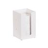 Cal-Mil 299-15 Classic 5.25in x 5.25in x 8"H White Lid Organizer - 4 Each 