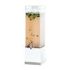 Cal-Mil 3002-3-55 Luxe 7.75inx 7.75in x 25.75in Clear 3gl Beverage Dispenser 