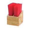 Cal-Mil 3308-99 Madera 5.25in x 5.25in x 5.5"H Rustic Pine Straw Organizer 