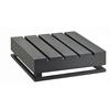 Cal-Mil 3332-4-96 Midnight Bamboo 12in x 12in x 4"H Square Display Crate Tower 