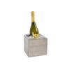 Cal-Mil 3360-6-110 Aspen 7in x 7.75in x 7"H Gray Pine Wood Ice Housing 