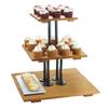 Cal-Mil 3428-99 Madera 20.75in x 20.75in x 20"H 3-Tier Display Stand 