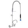 Fisher 34430 8in Backsplash Spring Pre-Rinse Unit with 6in Add-On Faucet 